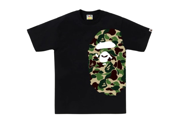 ABC CAMO SIDE BIG APE HEAD TEE